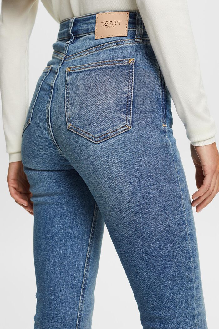 Jeans Acampanados De Cintura Alta Mujer Esprit Denim - Jeans y